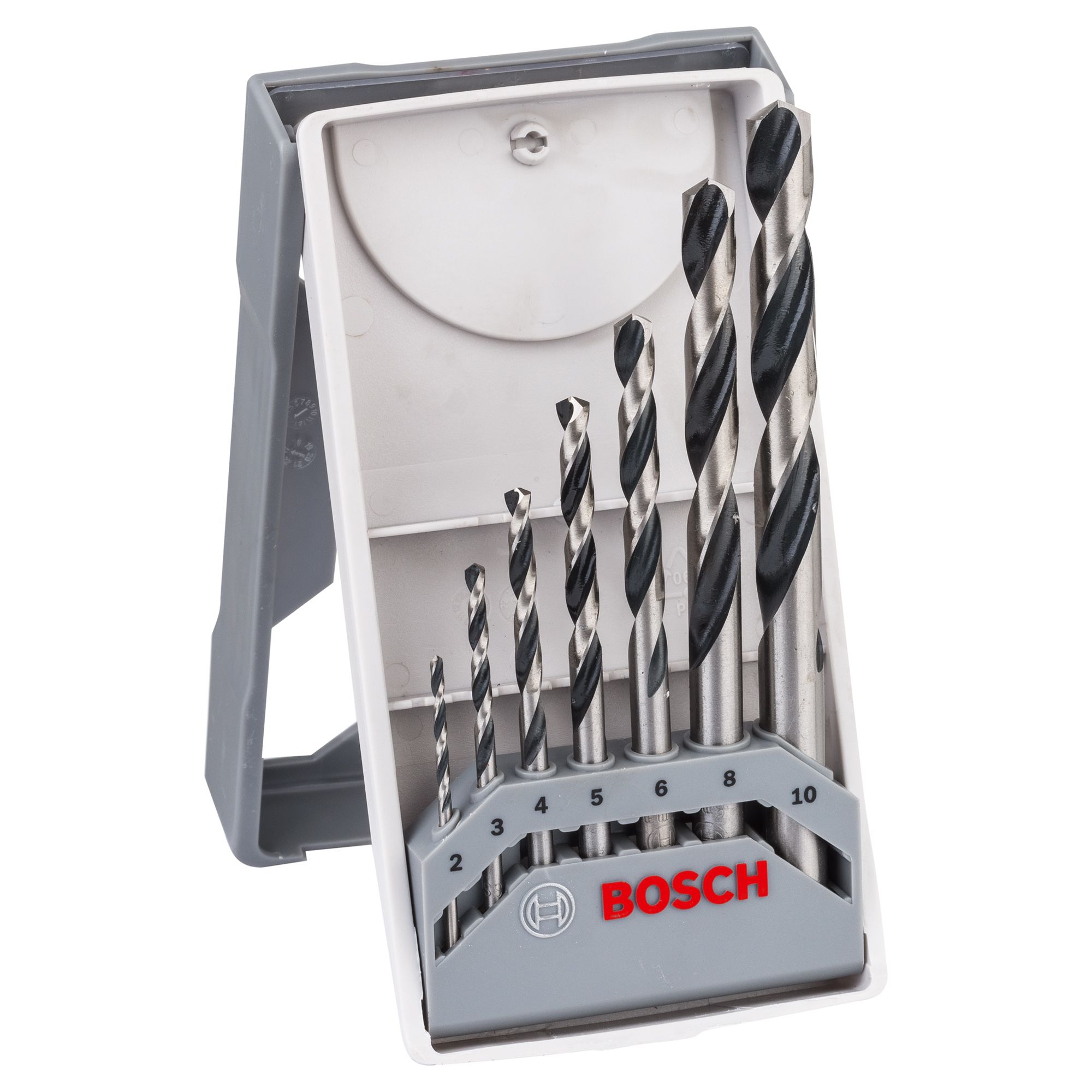 Bosch 7 piece Round HSS Drill bits set