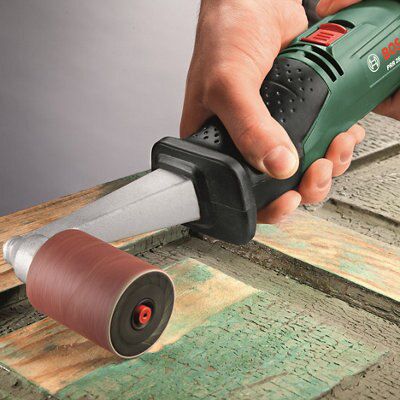 Bosch 80-100 grit Sanding sheet set (L)52mm, Set of 2