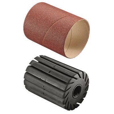 Bosch 80-100 grit Sanding sheet set (L)52mm, Set of 2