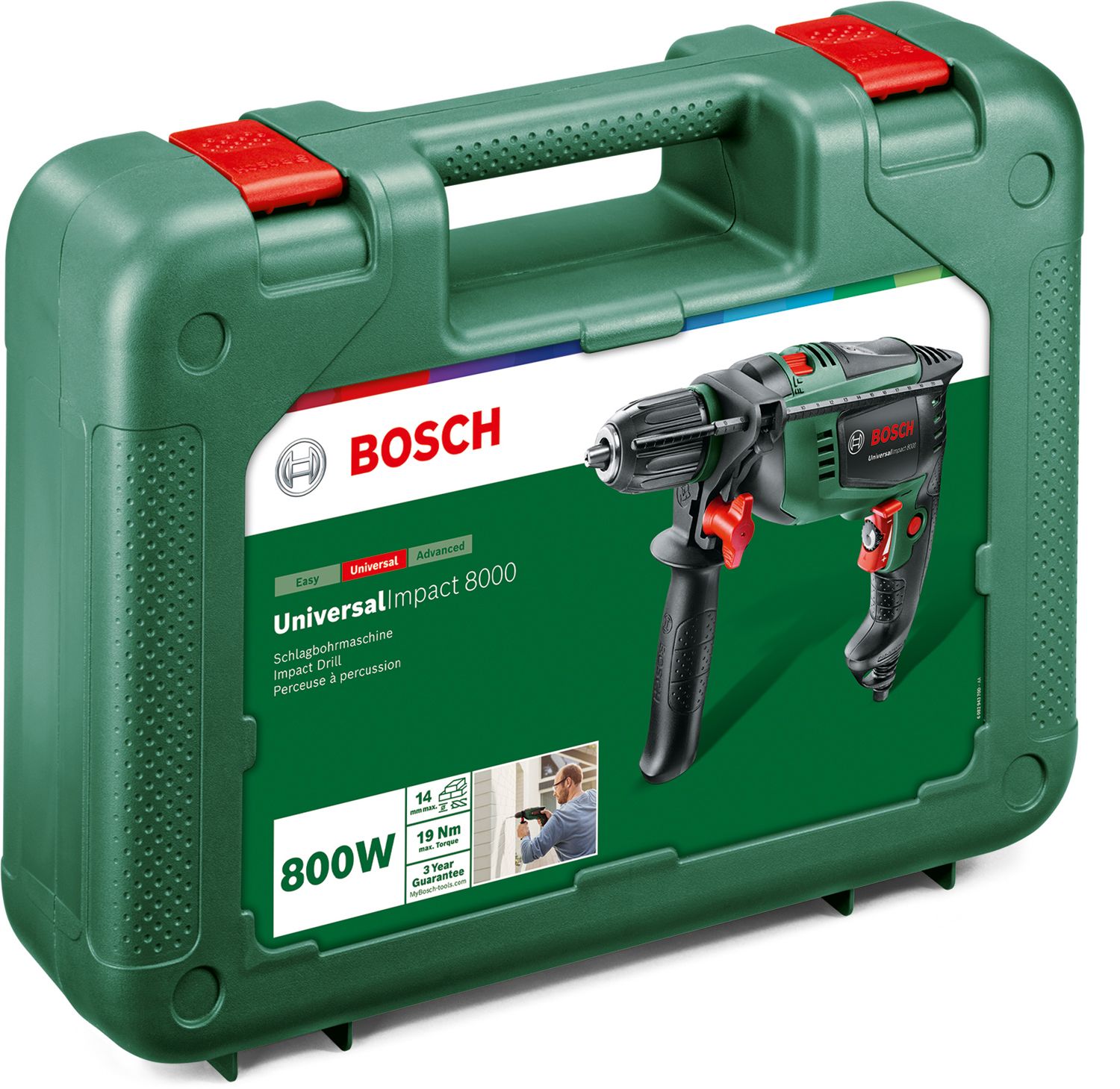 Bosch 800W Corded Impact driver UniversalImpact 800