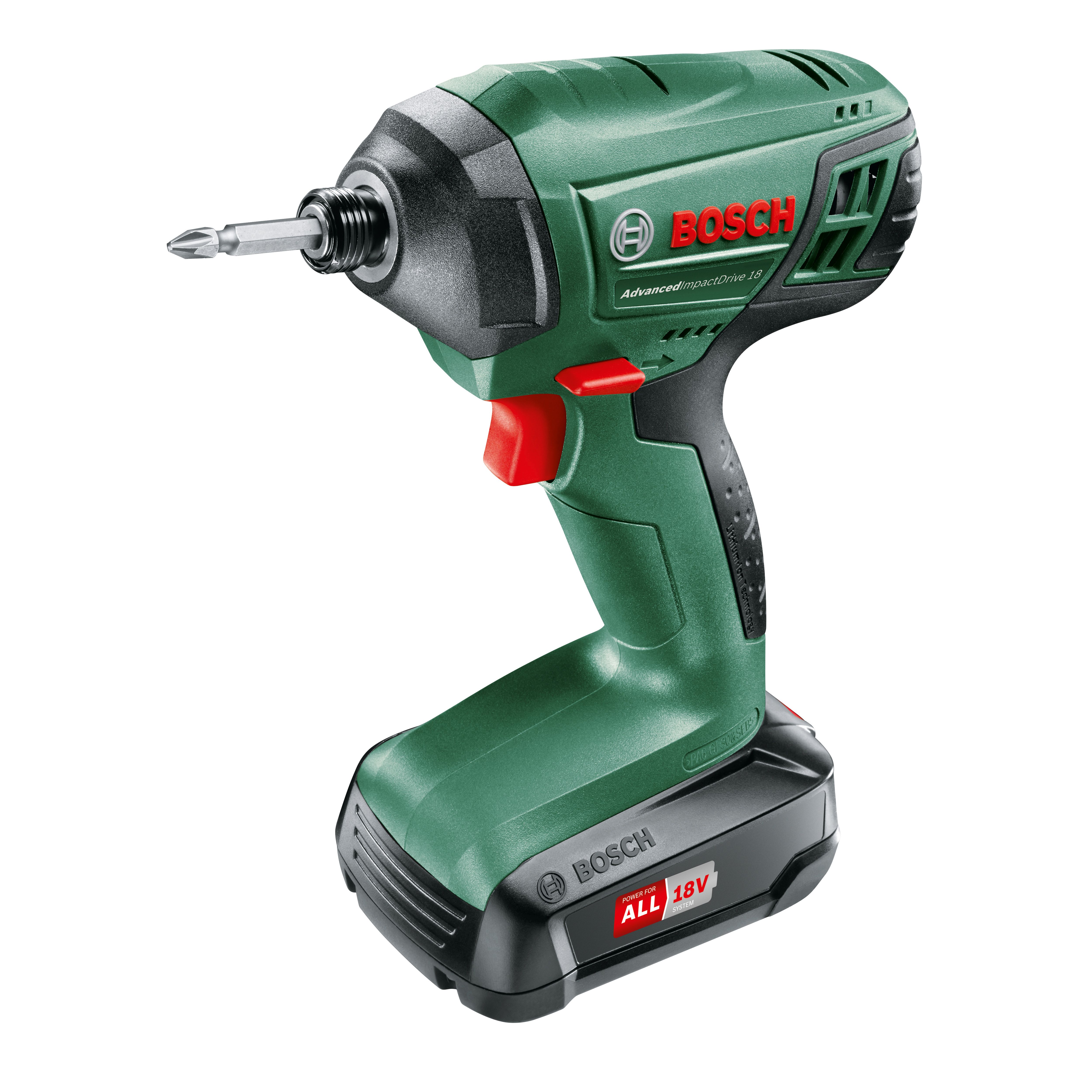 Bosch Advanced 18V Li-ion Brushed Cordless Impact driver (1 x 1.5Ah) - Refurbished