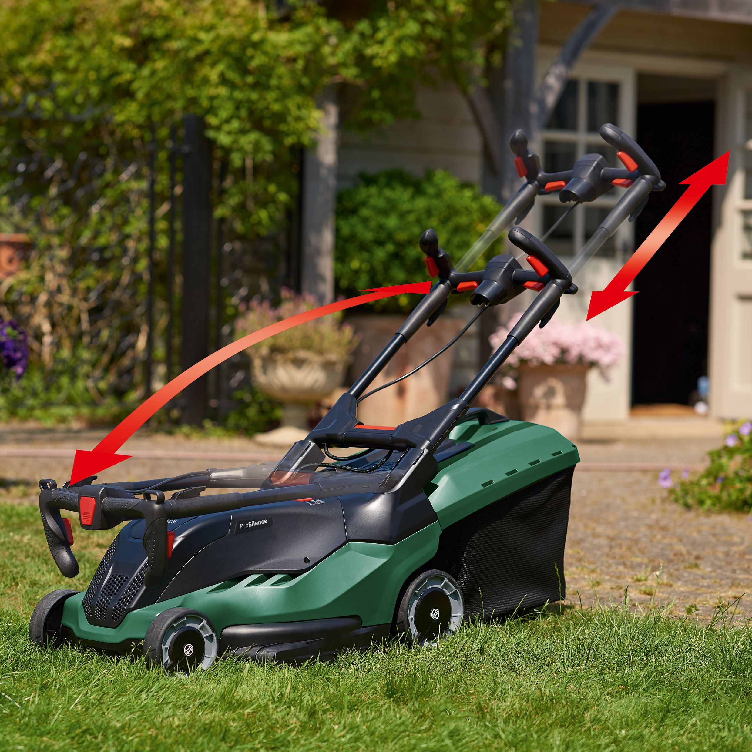 Bosch cordless deals lawn mower b&q