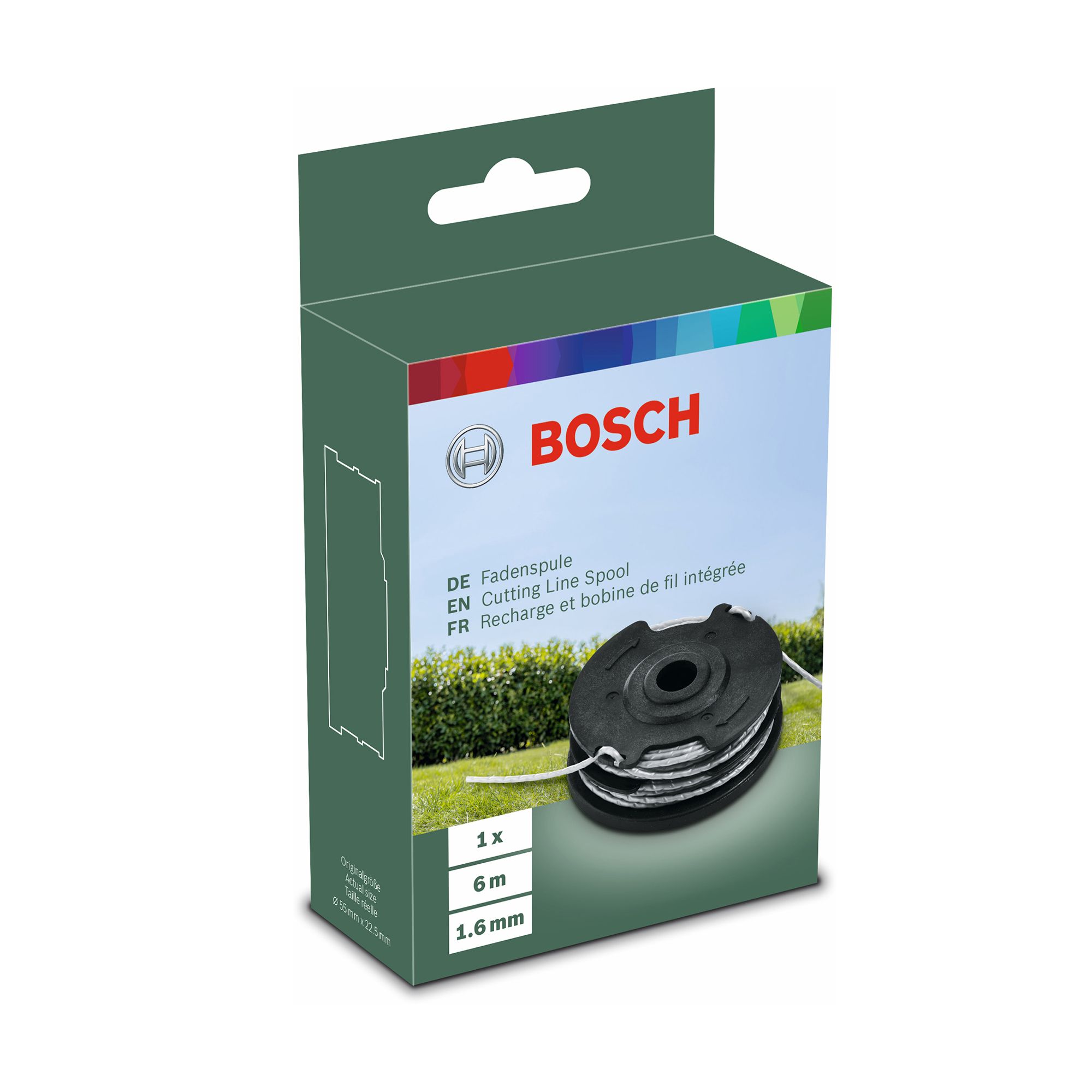 3 Pack String Trimmer F016800569 Spool Line With F016F04557 Spool Cover For Bosch Easy Grass Cut Art 23sl 26sl I3721671575