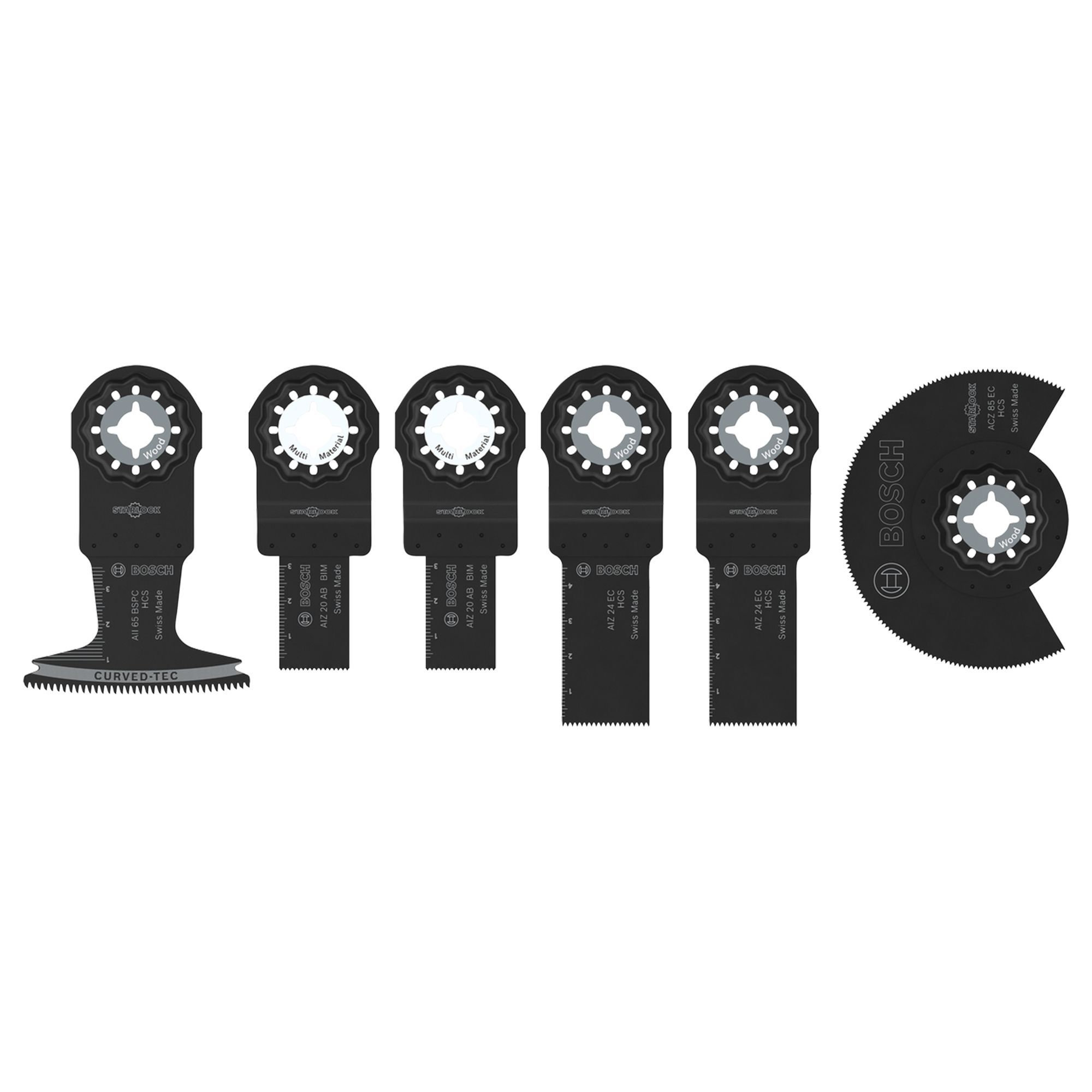 Bosch Bi-metal Multi-tool blade, Set of 6