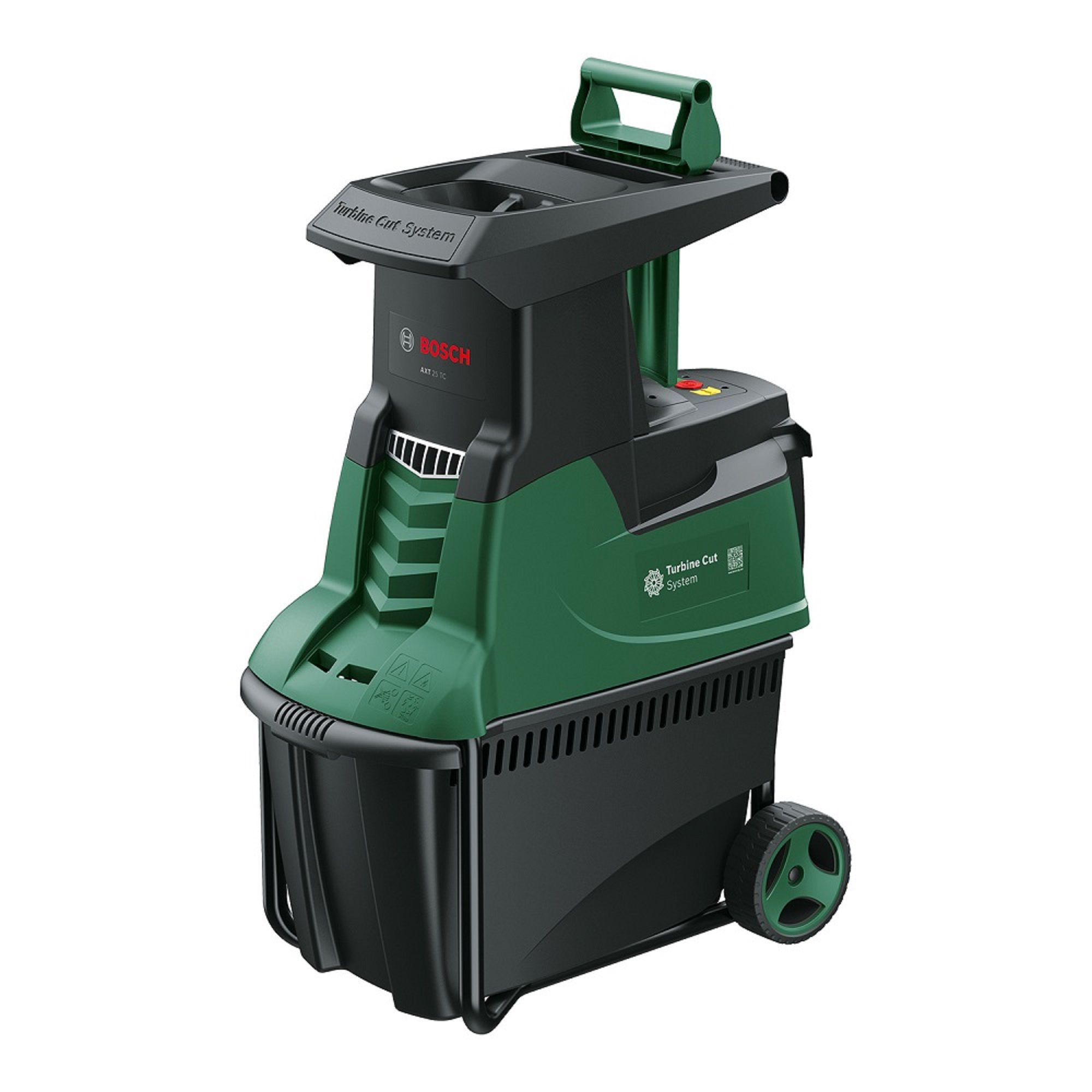 Corded 230kg hr 2500W Electric Shredder AXT 25 TC