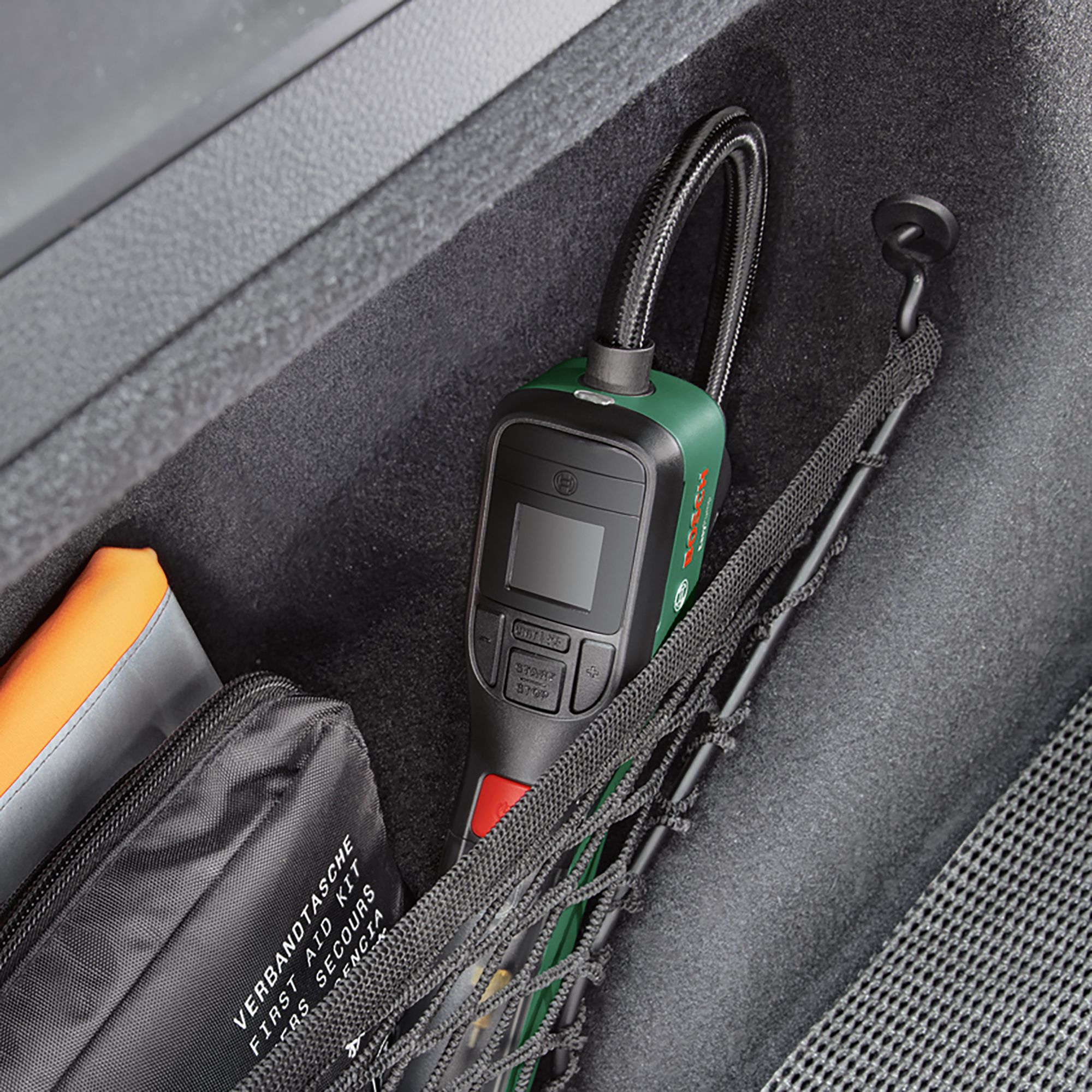 Bosch Cordless Backlit LED display Tyre inflator