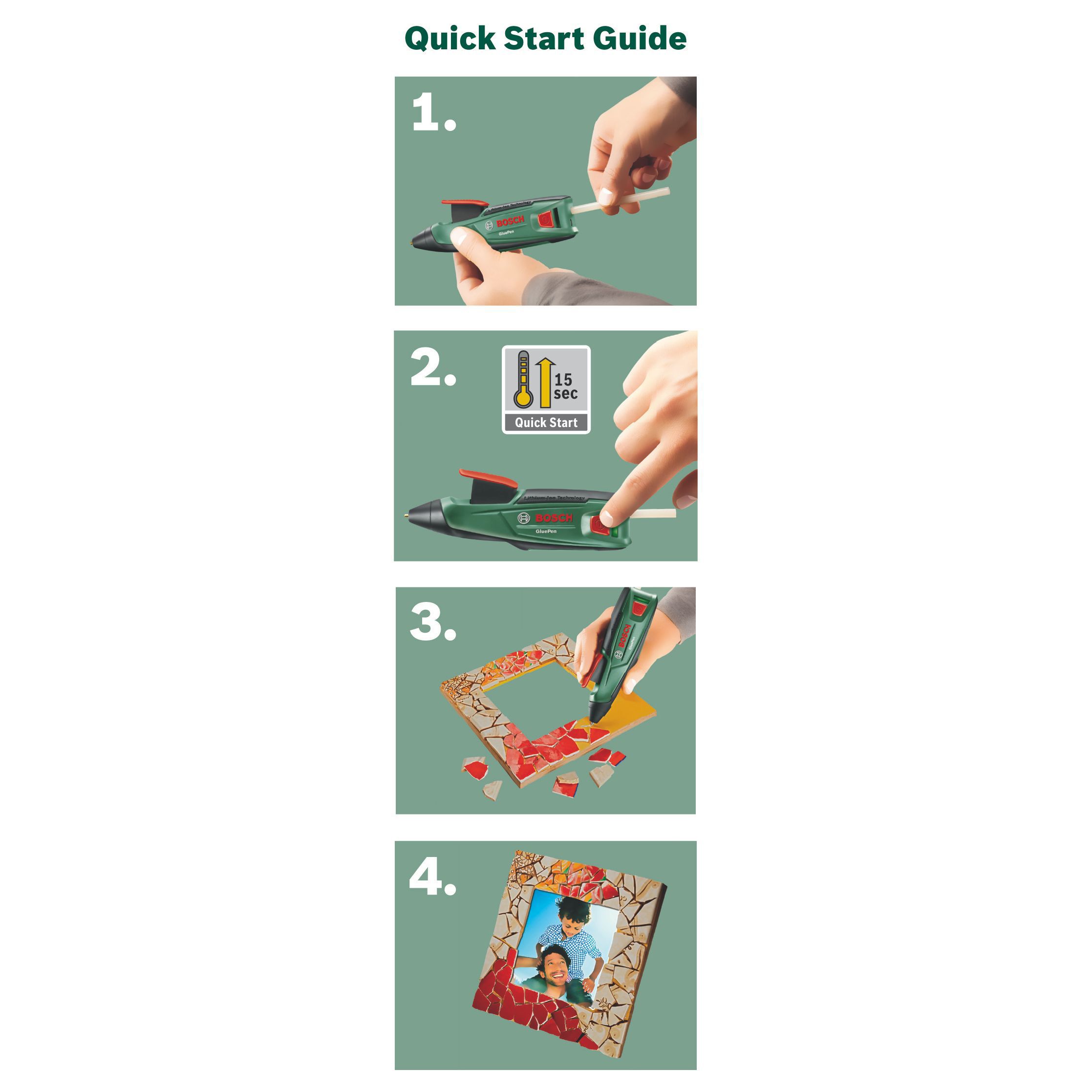Bosch Cordless Glue gun 3.6V