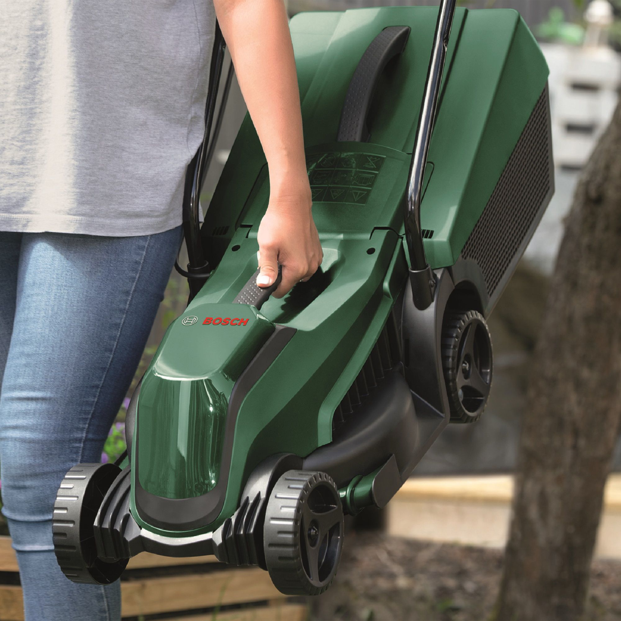 Bosch Cordless Lawnmower Easy Mower 18 32 200 Bare