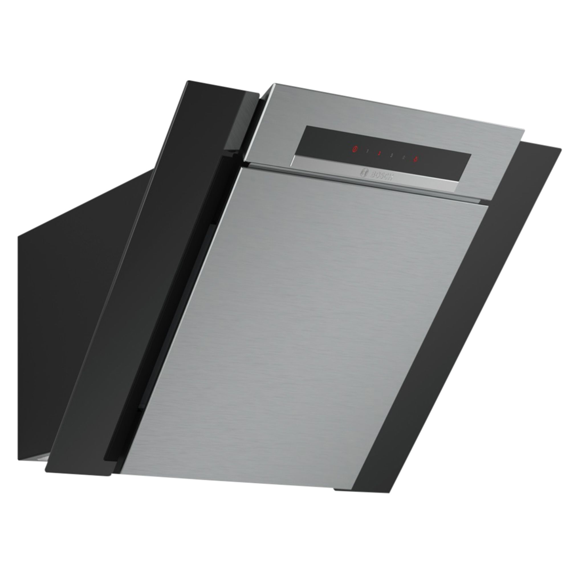 Bosch DWK67BM60B Black Stainless steel Chimney Cooker hood, (W)60cm