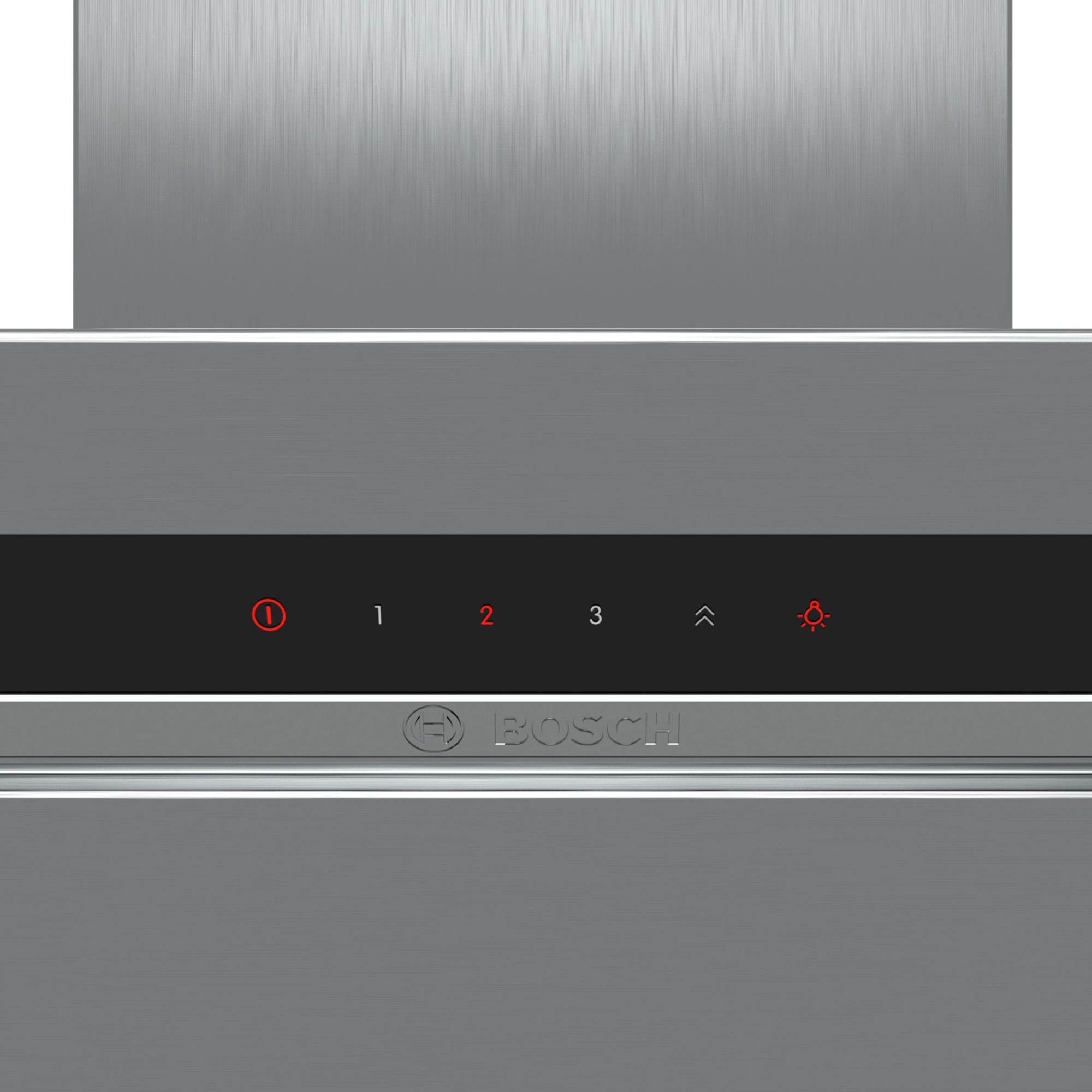 Bosch DWK67BM60B Black Stainless steel Chimney Cooker hood, (W)60cm