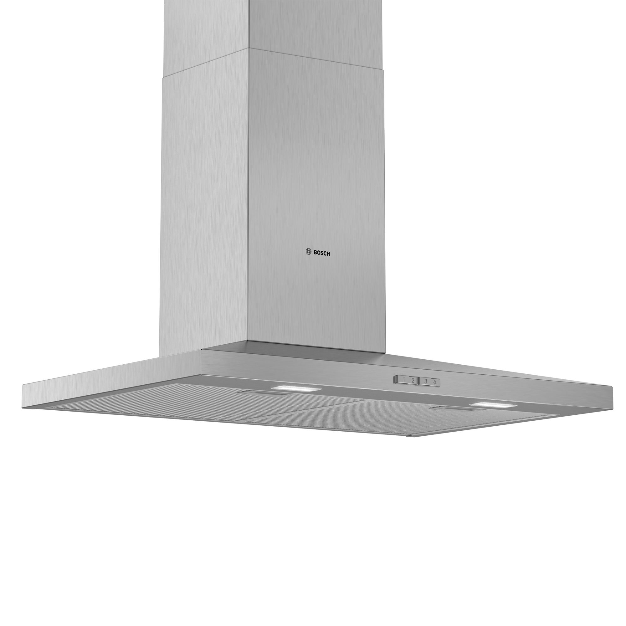 Bosch DWQ64BC50B Stainless steel Slim pyramid Cooker hood, (W)60cm