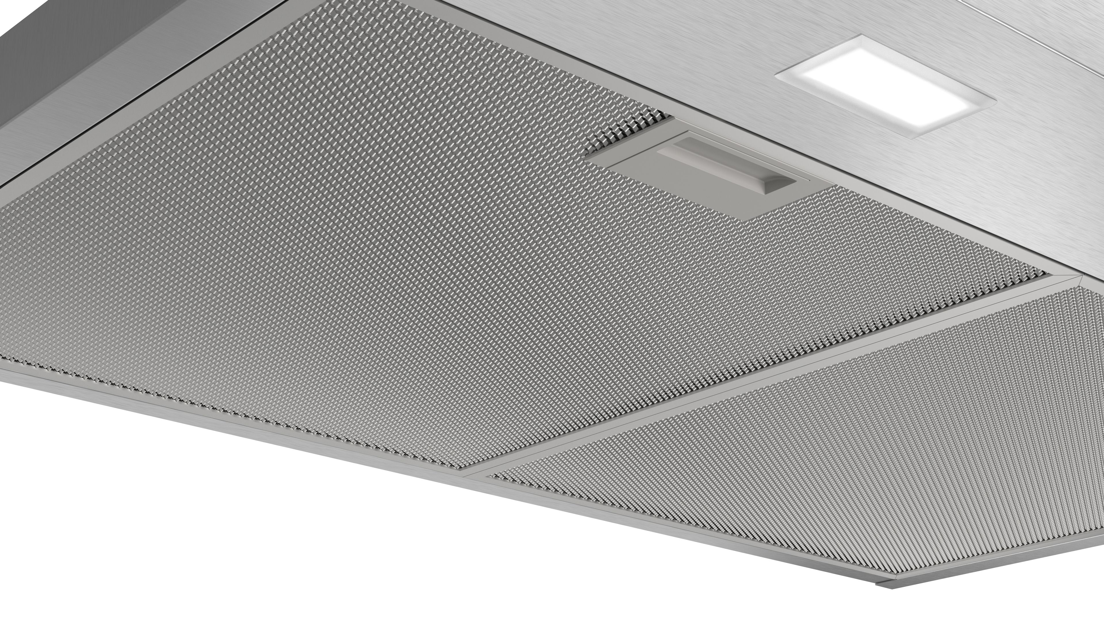 Bosch DWQ64BC50B Stainless steel Slim pyramid Cooker hood, (W)60cm