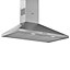 Bosch DWQ94BC50B Stainless steel Slim pyramid Cooker hood, (W)90cm