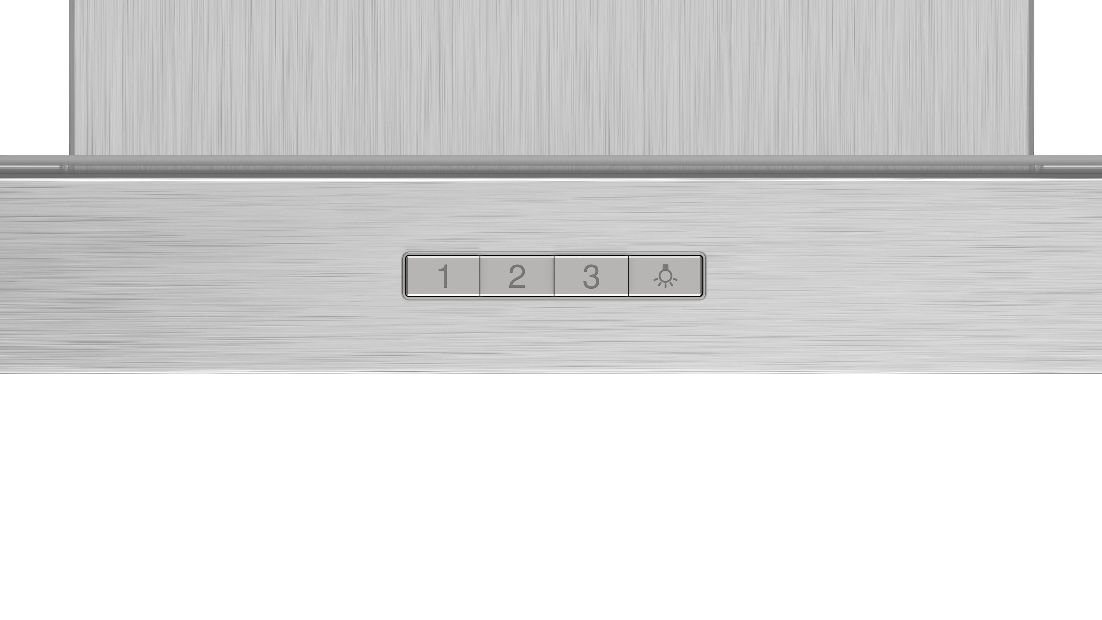 Bosch DWQ94BC50B Stainless steel Slim pyramid Cooker hood, (W)90cm