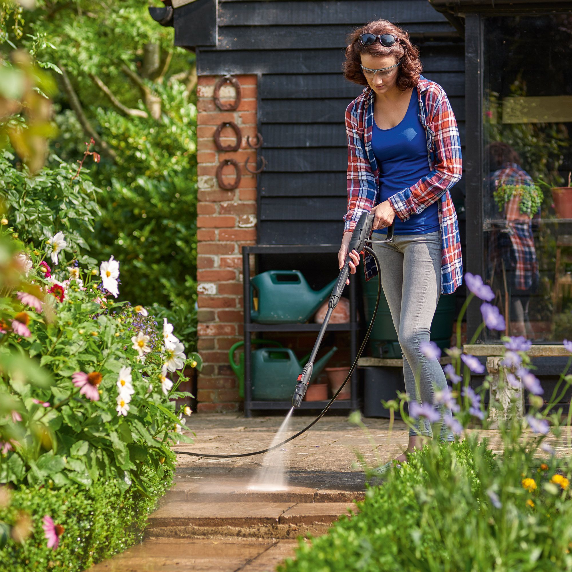 Bosch EasyAquatak 100 Long Lance Corded Pressure washer 1.2kW EasyAquatak 100 Long lance