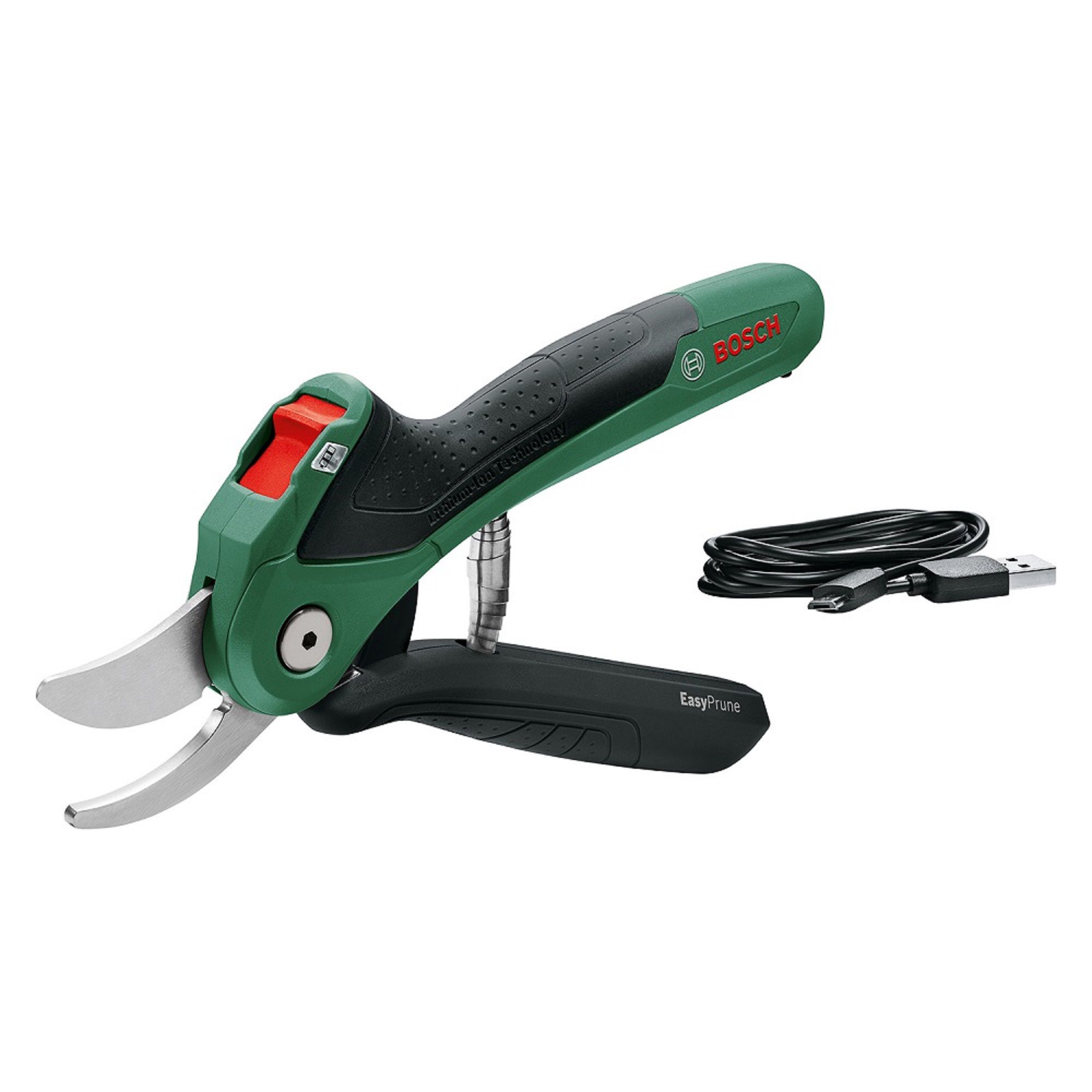 Bosch EasyPrune 3.6V Cordless Pruner - Integrated battery