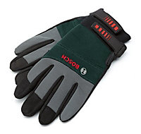 Bosch Green & black Gardening gloves, Large
