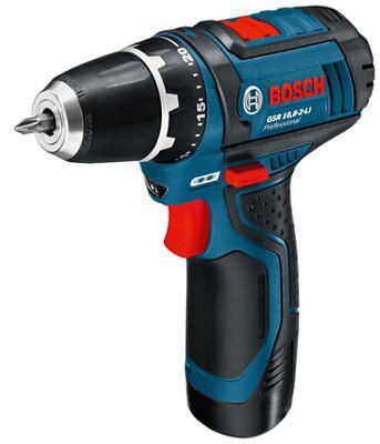 Bosch GSR 10.8V Li-ion Cordless Drill driver (2 x 1.3Ah) - GSR10.8-2-Li