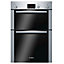 Bosch HBM13B252B Built-in Double Conventional Oven - Brushed steel