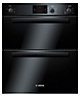 Bosch HBN13B261B Integrated Double oven - Black