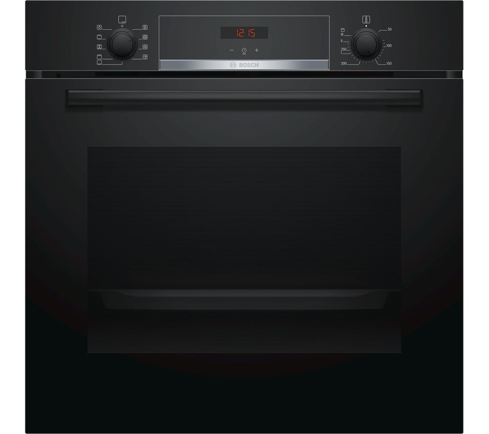 Bosch HBS534BB0B Built-in Single Multi-function Oven - Black