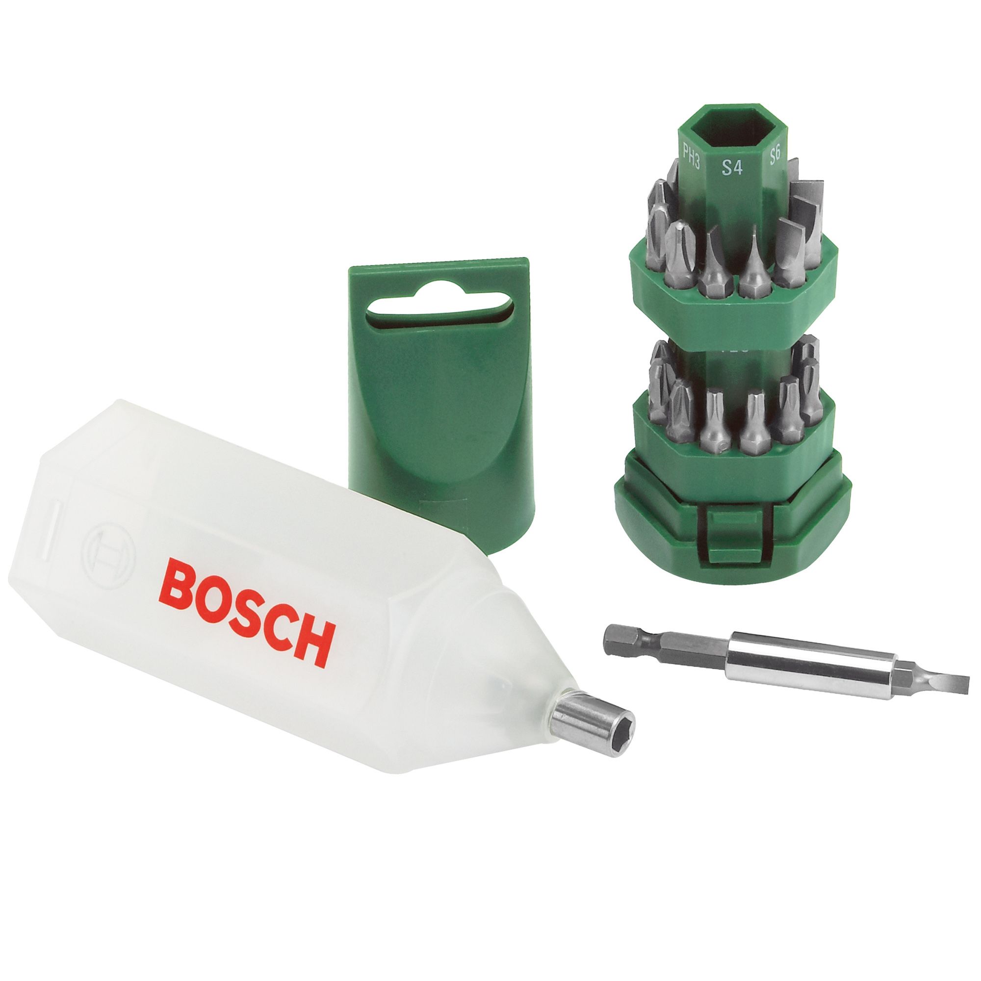 Bosch Hex Mixed Screwdriver bits L 16mm 25 pieces DIY at B Q