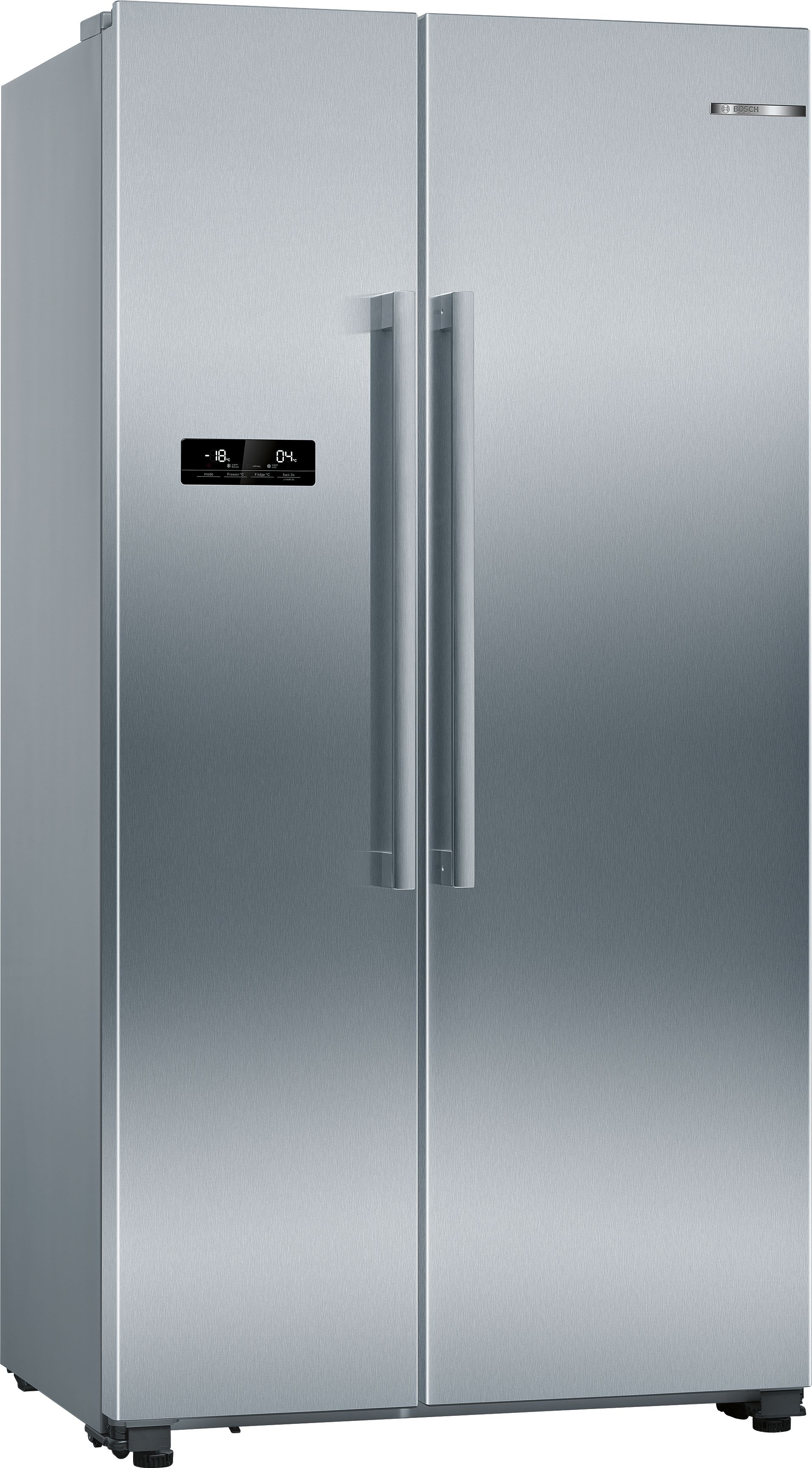 Bosch KAN93VIFPG American style Freestanding Frost free Fridge freezer - Stainless steel effect