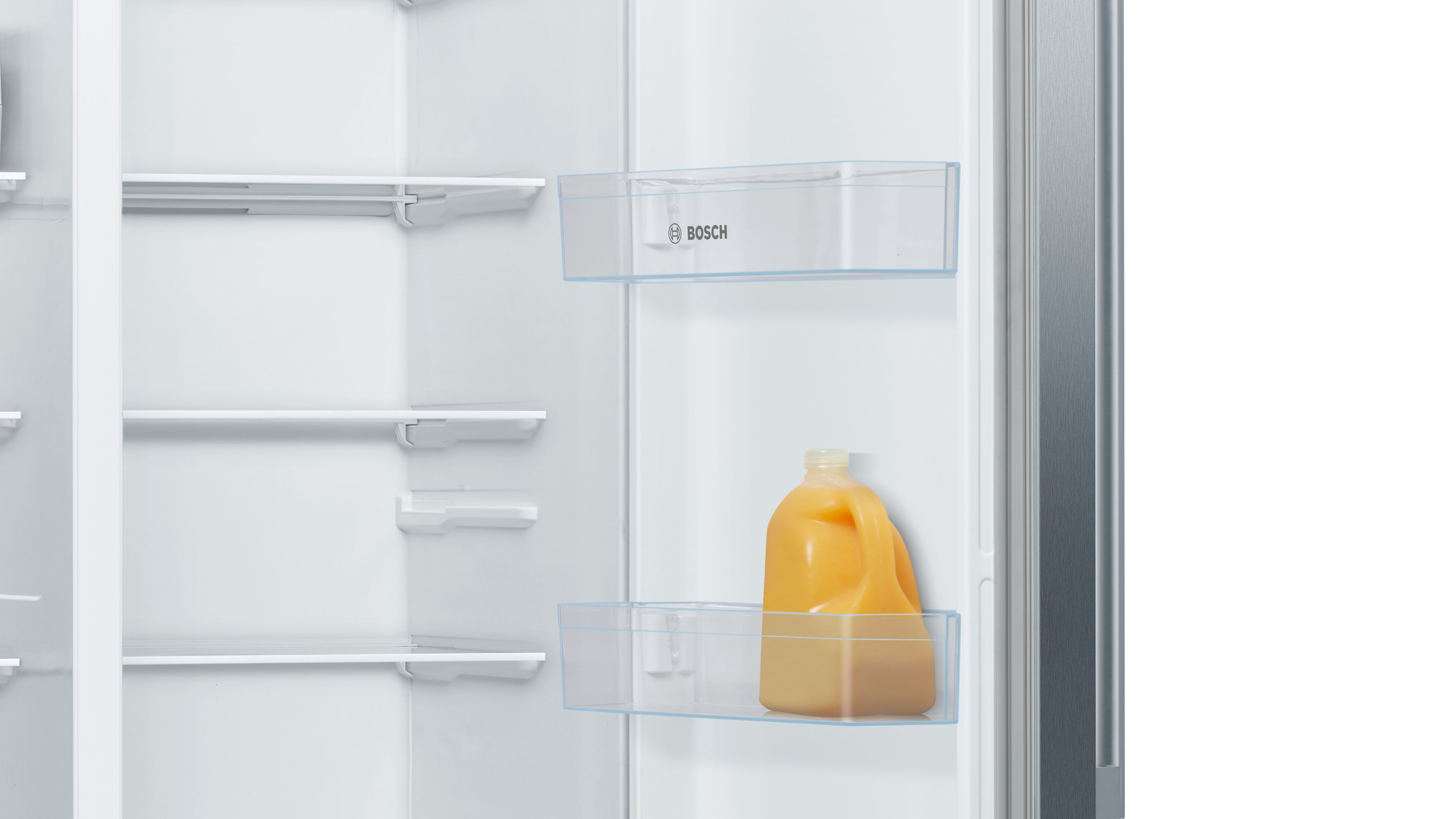 Bosch KAN93VIFPG American style Freestanding Frost free Fridge freezer - Stainless steel effect