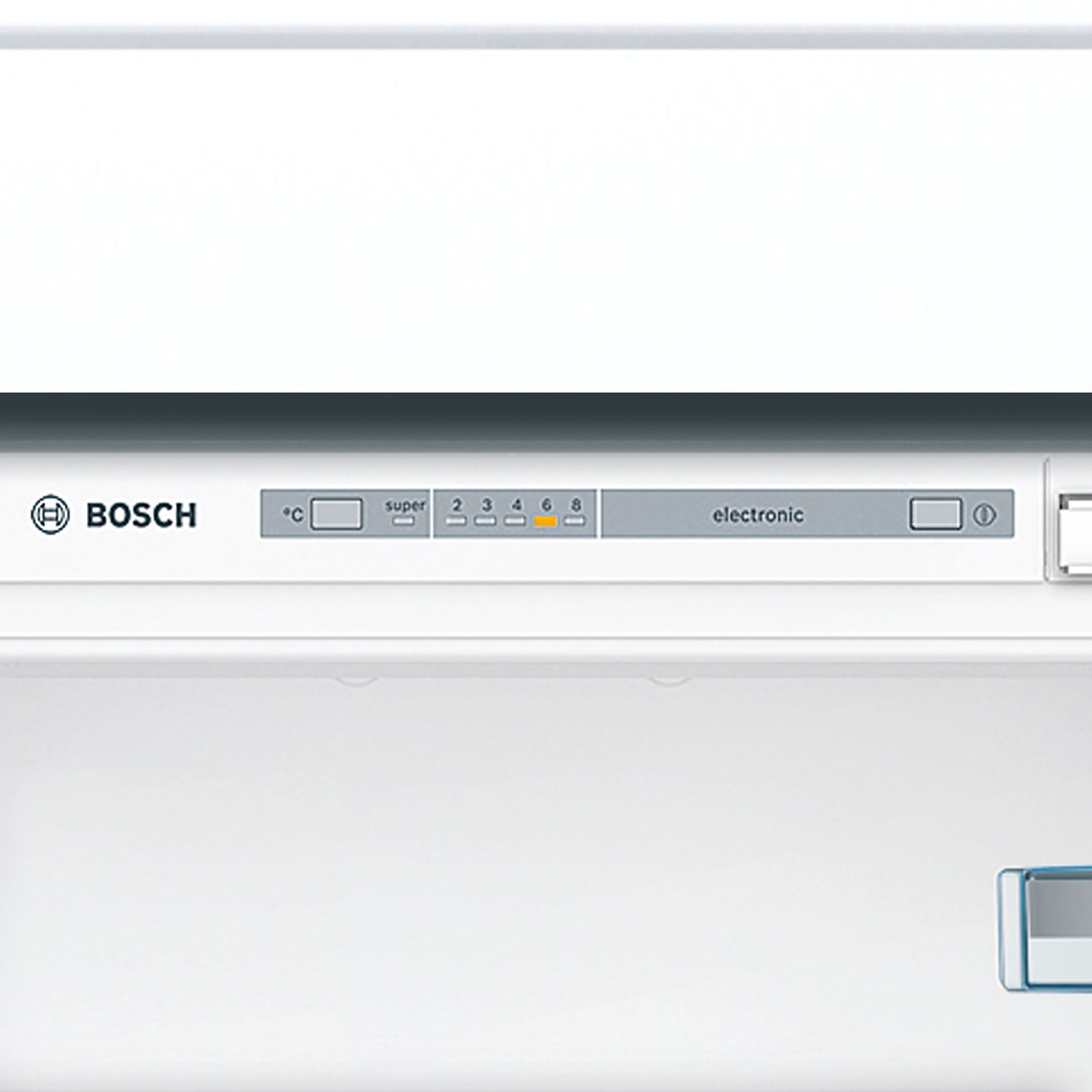 Bosch KIV85VSF0G 50:50 Traditional Integrated Fridge freezer - White