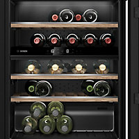 Bosch KUW21AHG0G Black 44 bottles Wine cooler