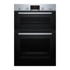 Bosch MHA133BR0B Built-in Double Oven - Stainless steel effect