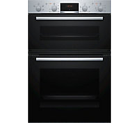 Bosch MHA133BR0B Built-in Double Oven - Stainless steel