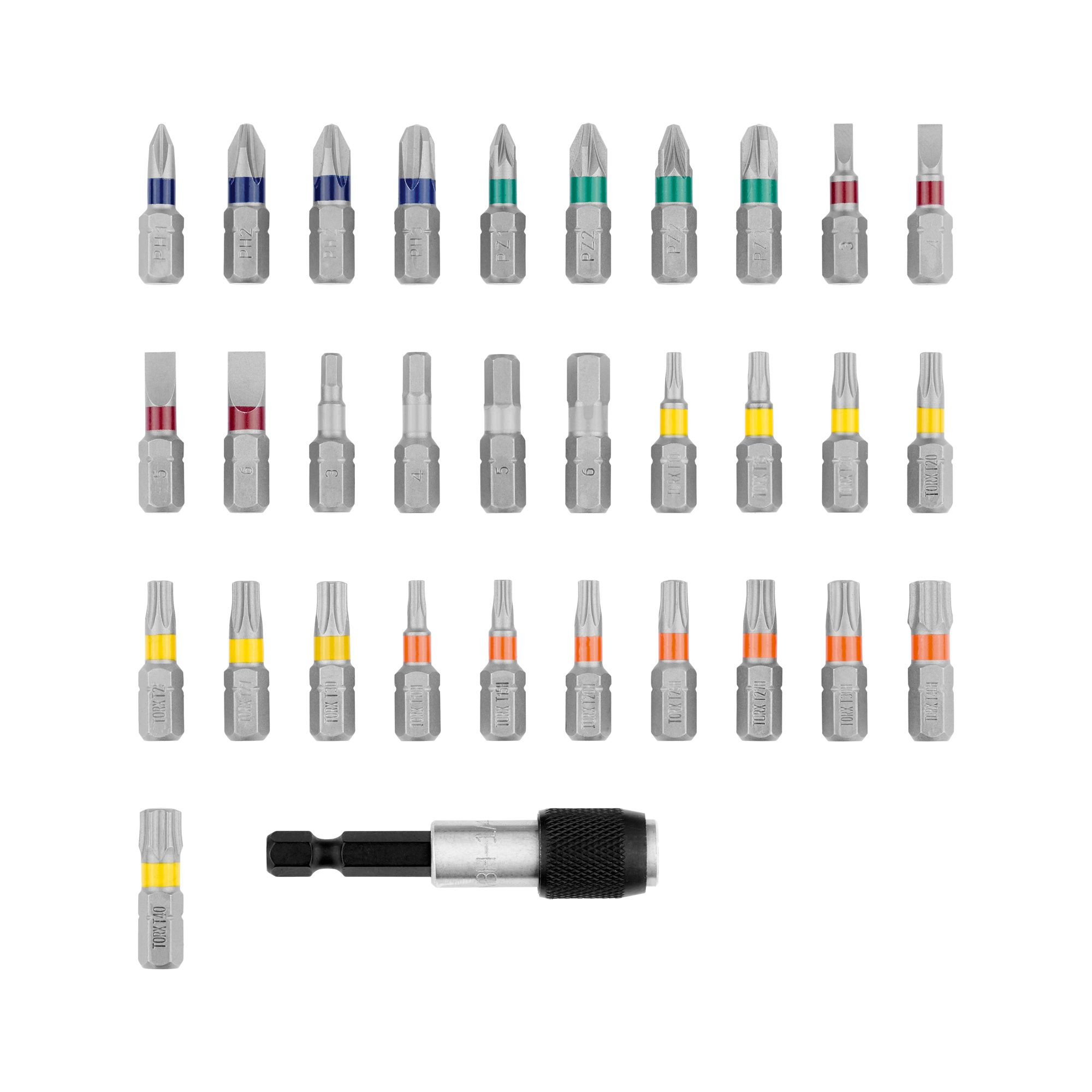 Bosch Mixed Screwdriver bits, 32 pieces
