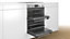 Bosch NBS113BR0B Built-in Double Oven - Stainless steel effect