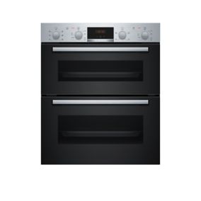 Bosch NBS113BR0B Built-in Double Oven - Stainless steel