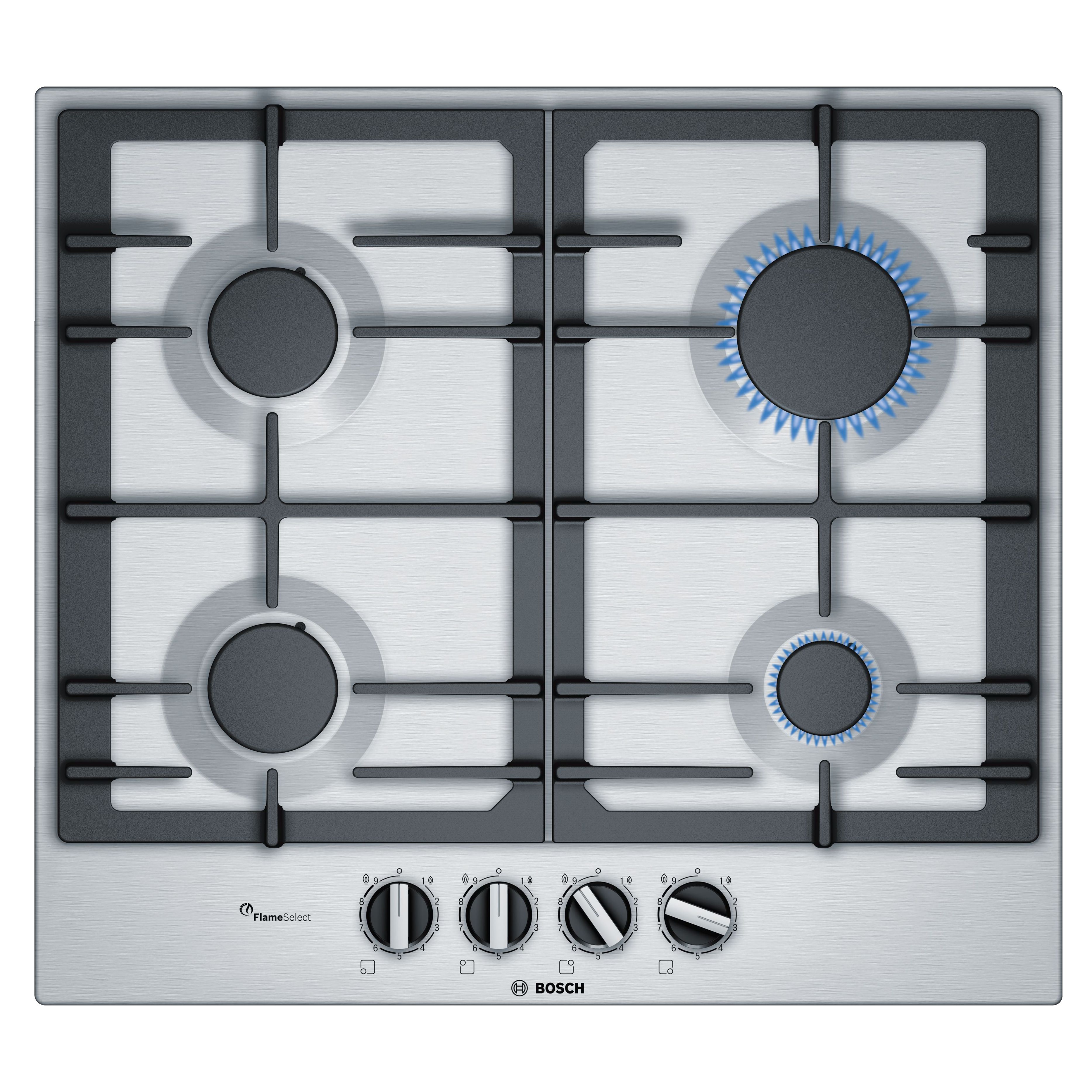 Bosch PCP615B90B 58.2cm Gas Hob