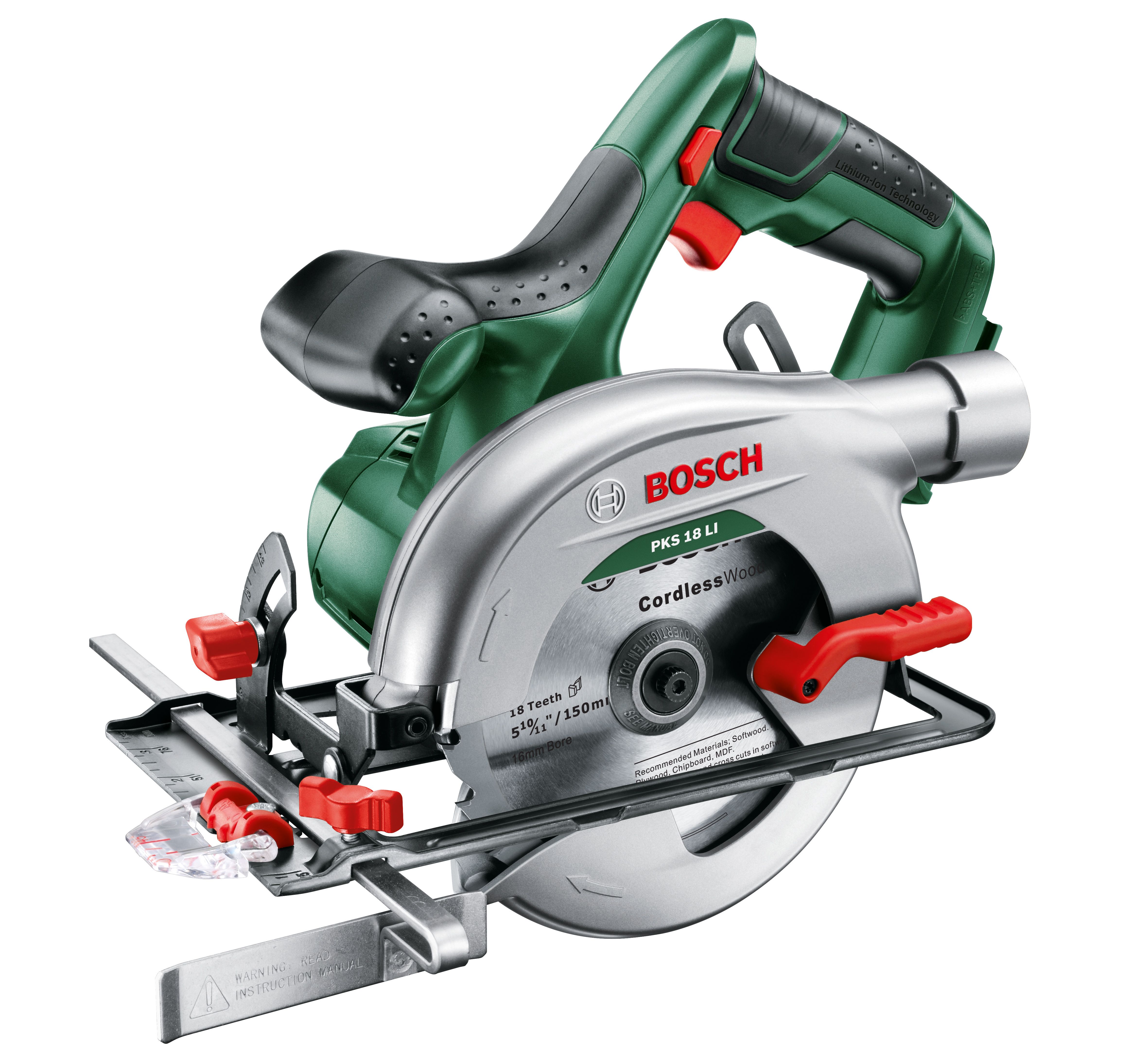 Bosch Power 4 all 18V 2.5 Li ion Cordless Circular saw PKS 18 Li