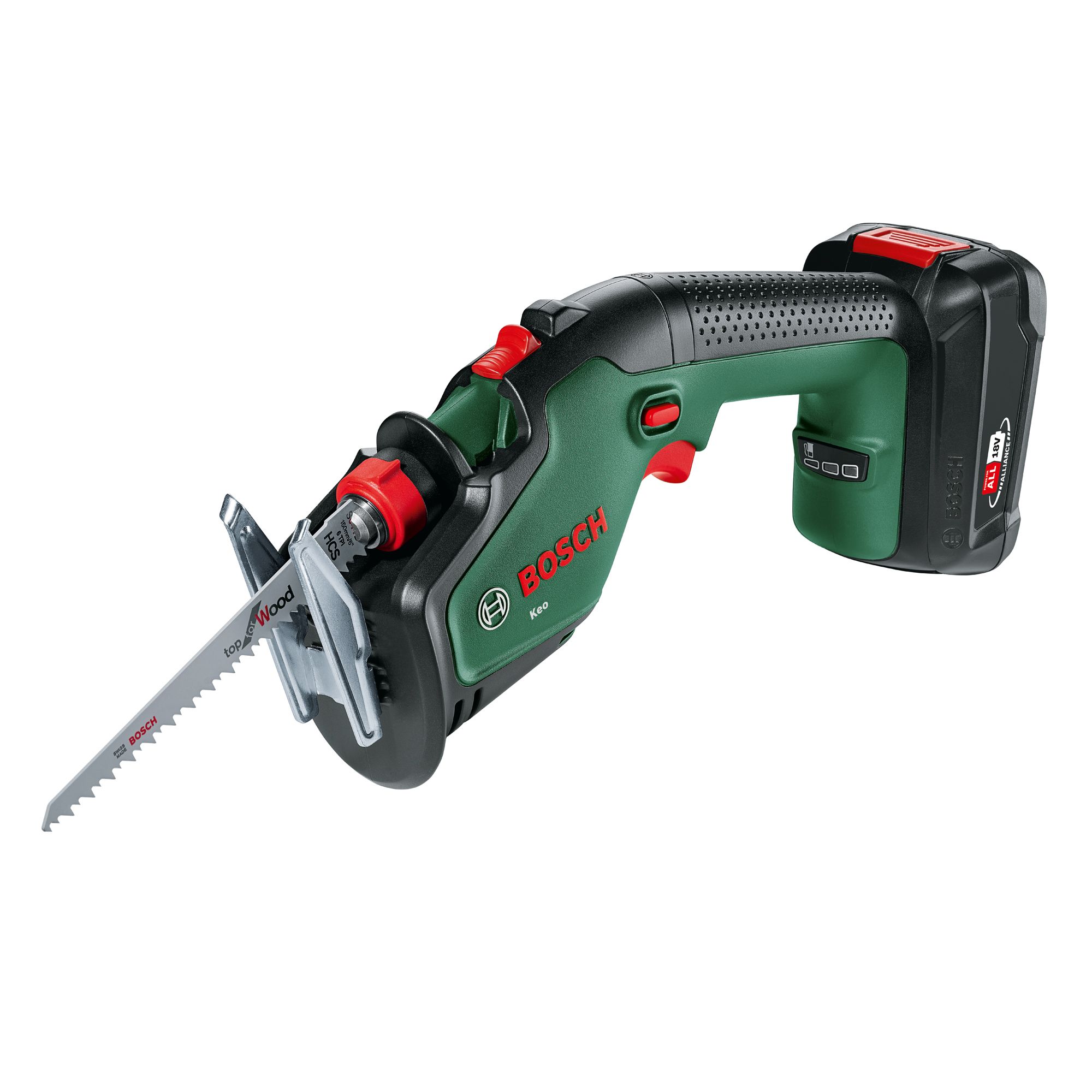 Bosch Power for all 18V 1 x 2 Li ion Cordless Reciprocating saw