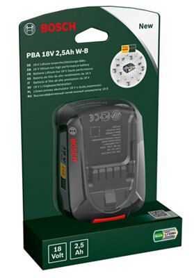 Bosch Home DIY PBA 12V 2,5Ah O-B lithium battery Or Charger For All Home &  Garden tools in the POWER FOR ALL 12V system