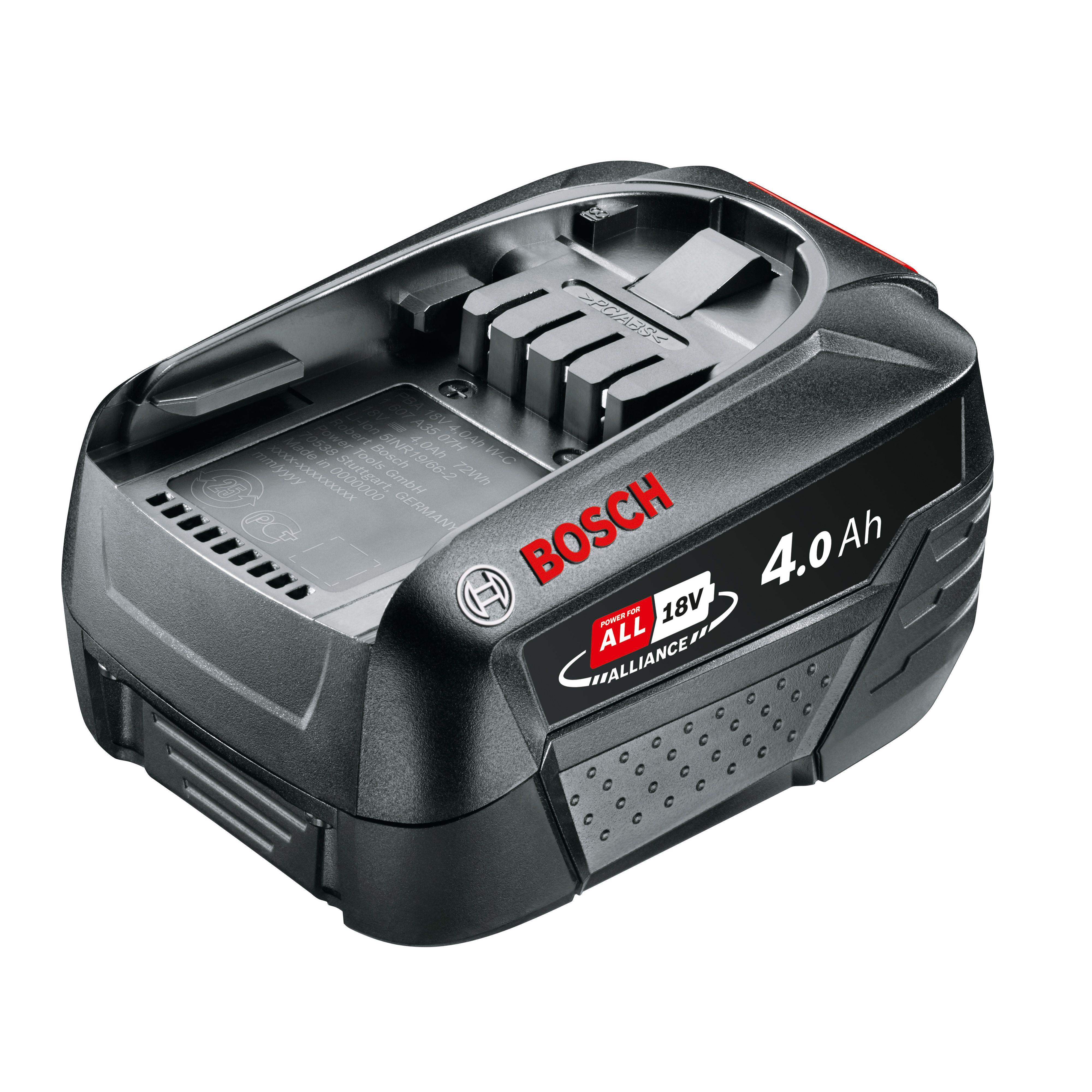 Bosch 18-V 2-Pack 4 Amp-Hour; 4 Amp-Hour Lithium-ion Battery in the Power  Tool Batteries & Chargers department at