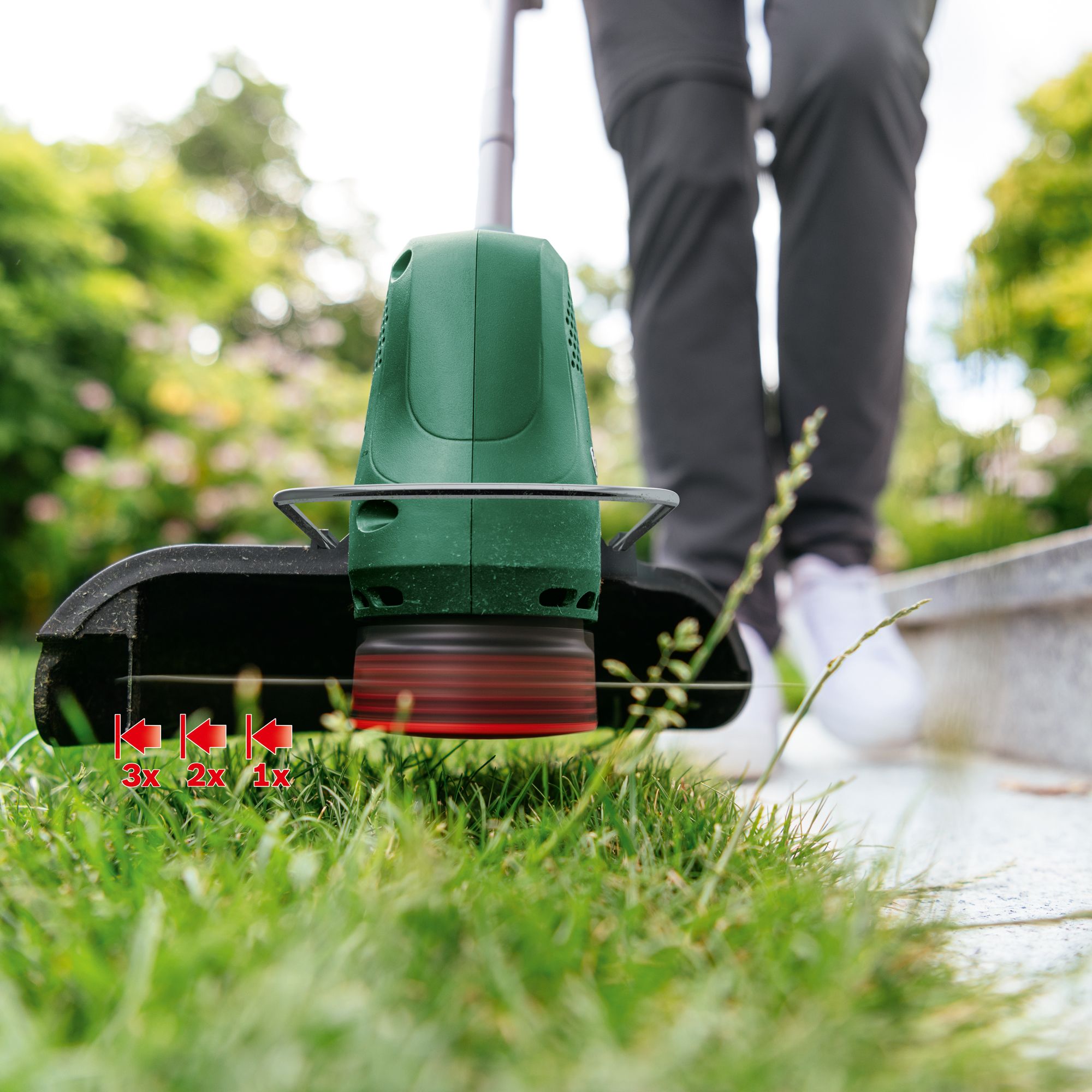 Bosch battery powered strimmer sale