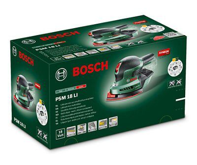 Bosch psm 18 li cordless sander 18v hot sale