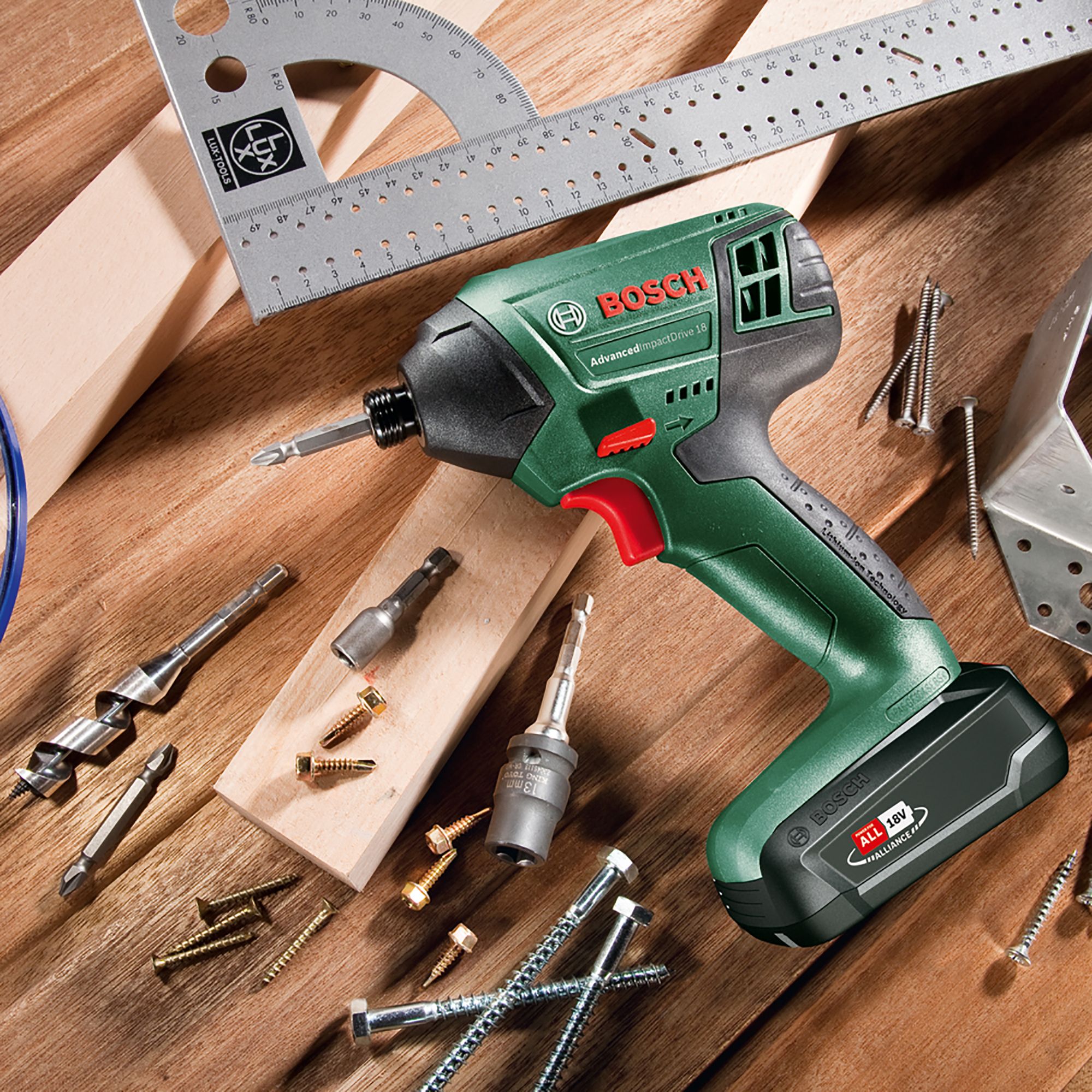 Bosch Power for all 18V Cordless Impact driver (Bare Tool) - AdvancedImpactDrive 18