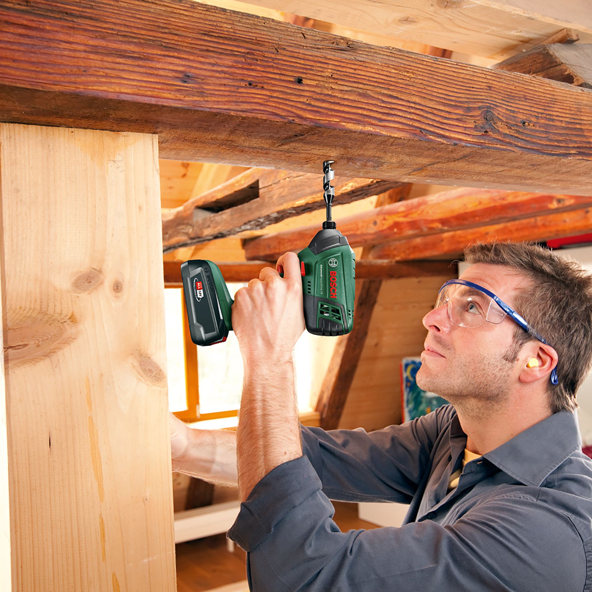 Bosch Power for all 18V Cordless Impact driver (Bare Tool) - AdvancedImpactDrive 18