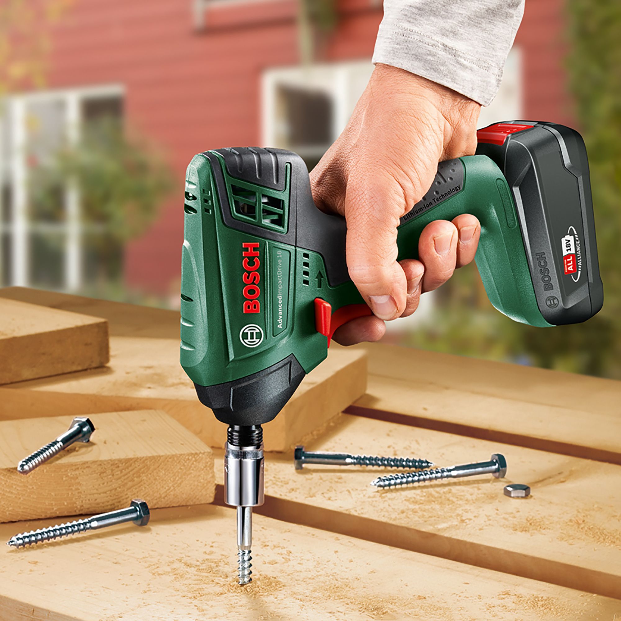 Bosch Power for all 18V Cordless Impact driver (Bare Tool) - AdvancedImpactDrive 18