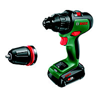 Bosch Power for All 18V Li-ion Brushed Cordless Combi drill (1 x 2.5Ah) - Advanced Impact 18