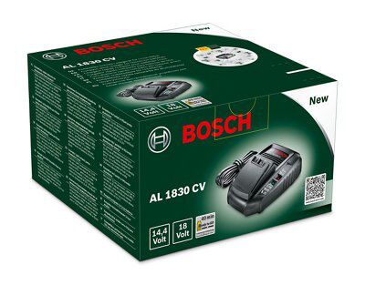 Bosch Quick Charger AL 1830 CV (Without Battery, 18 Volt System, Compatible  18 V Power for All Batteries, in Box) : : Automotive