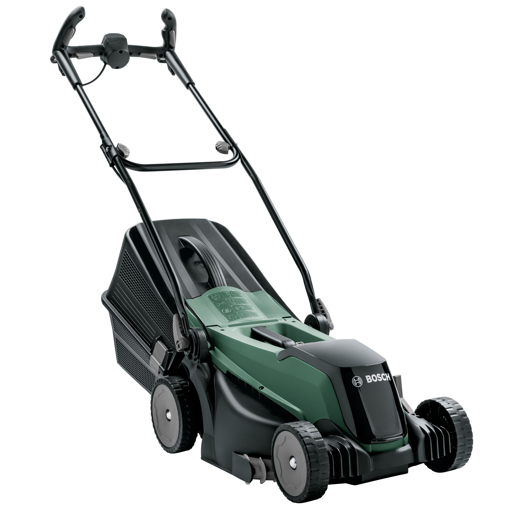 B&q battery best sale operated lawn mowers