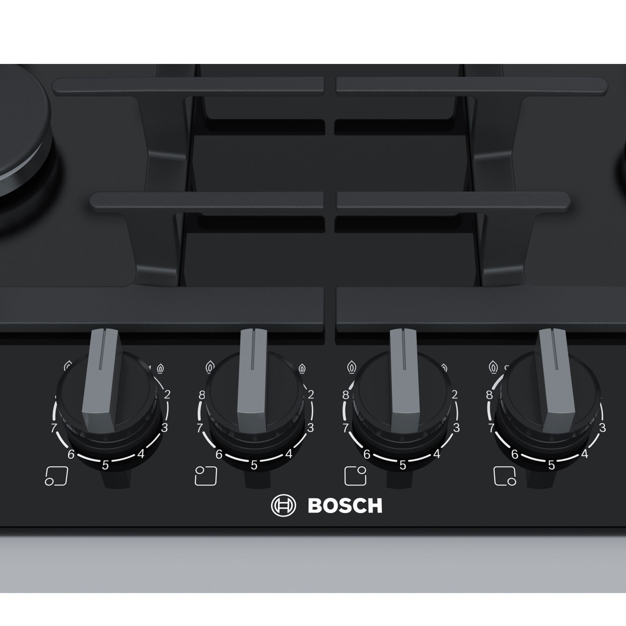 Bosch PPP6A6B90 59cm Gas Hob - Black
