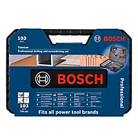 Bosch Professional 103 piece Mixed Drill bit Set